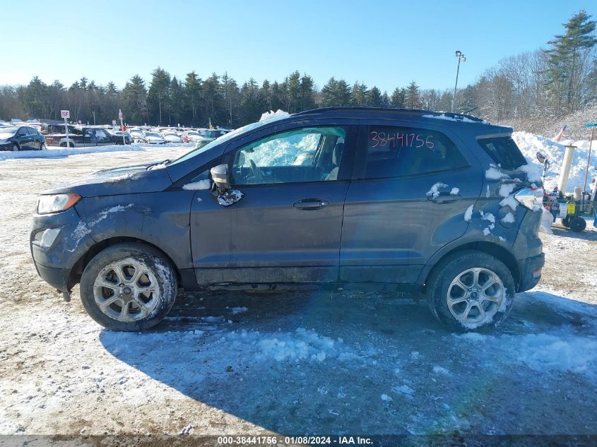 2018 FORD ECOSPORT SE - MAJ6P1UL3JC209898