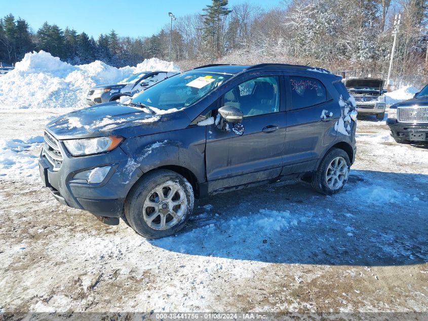 2018 FORD ECOSPORT SE - MAJ6P1UL3JC209898
