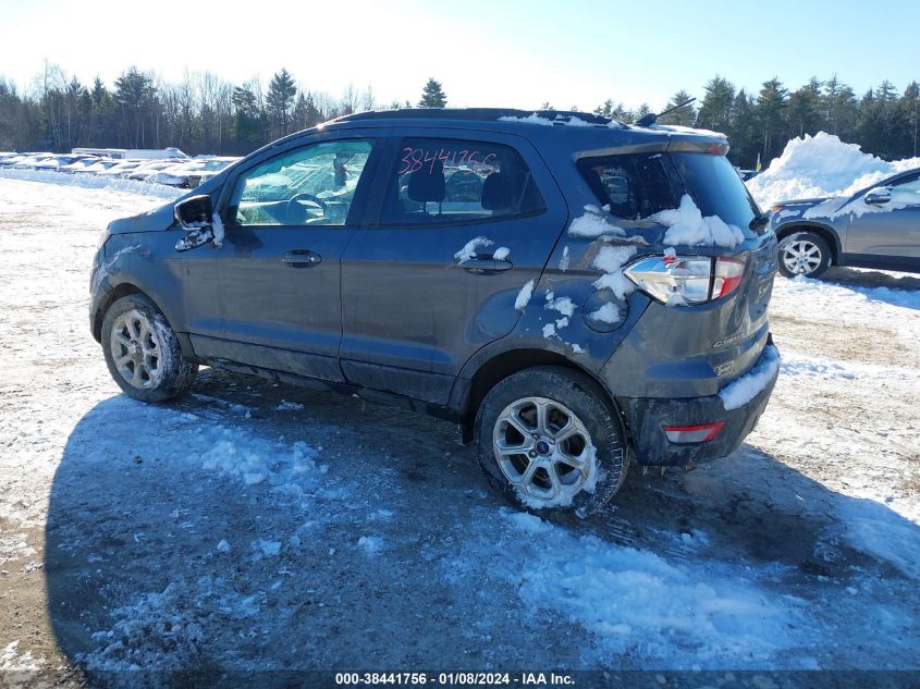 2018 FORD ECOSPORT SE - MAJ6P1UL3JC209898