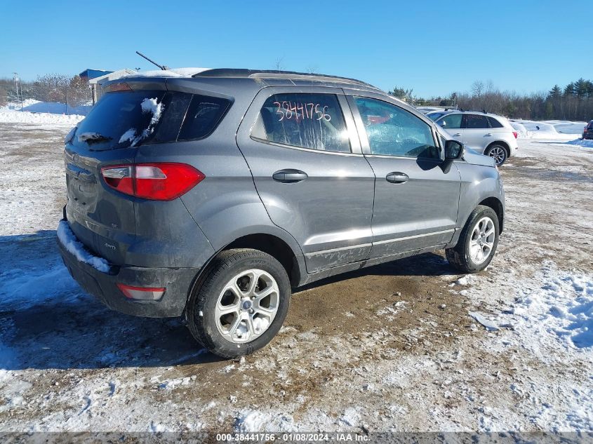 2018 FORD ECOSPORT SE - MAJ6P1UL3JC209898