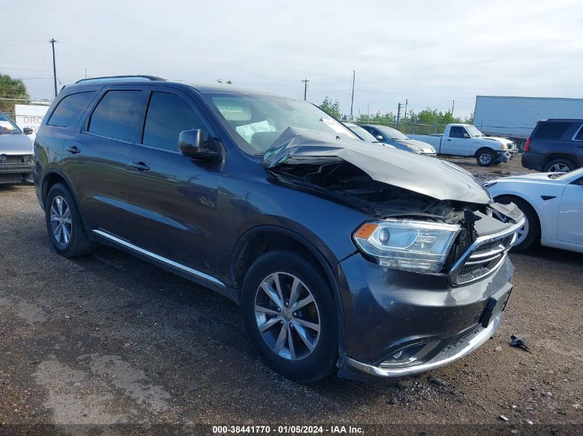 2016 DODGE DURANGO LIMITED - 1C4RDHDG4GC467075