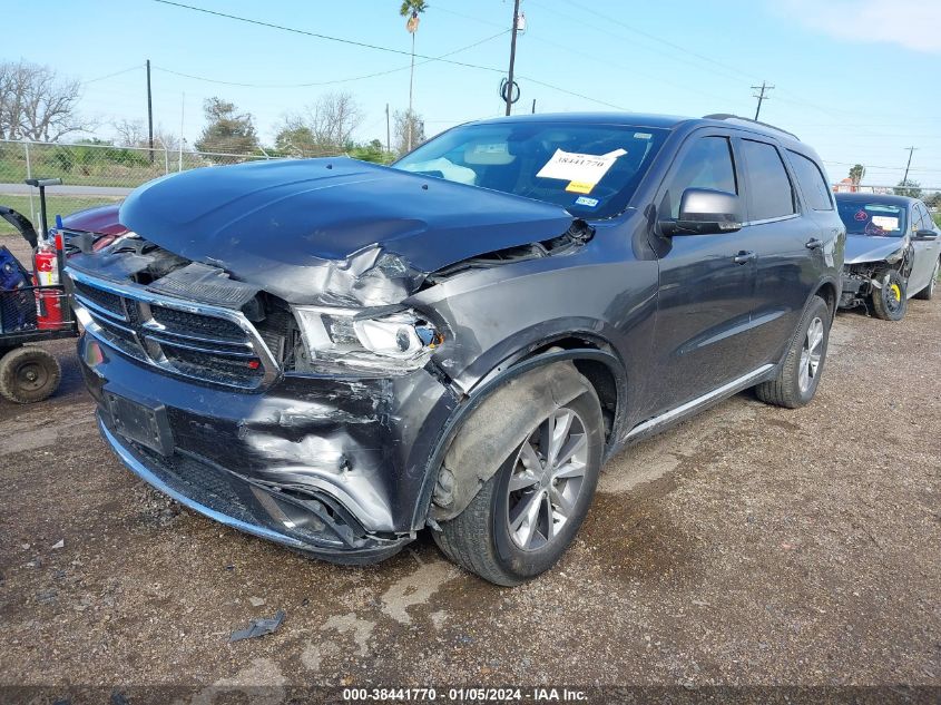 2016 DODGE DURANGO LIMITED - 1C4RDHDG4GC467075