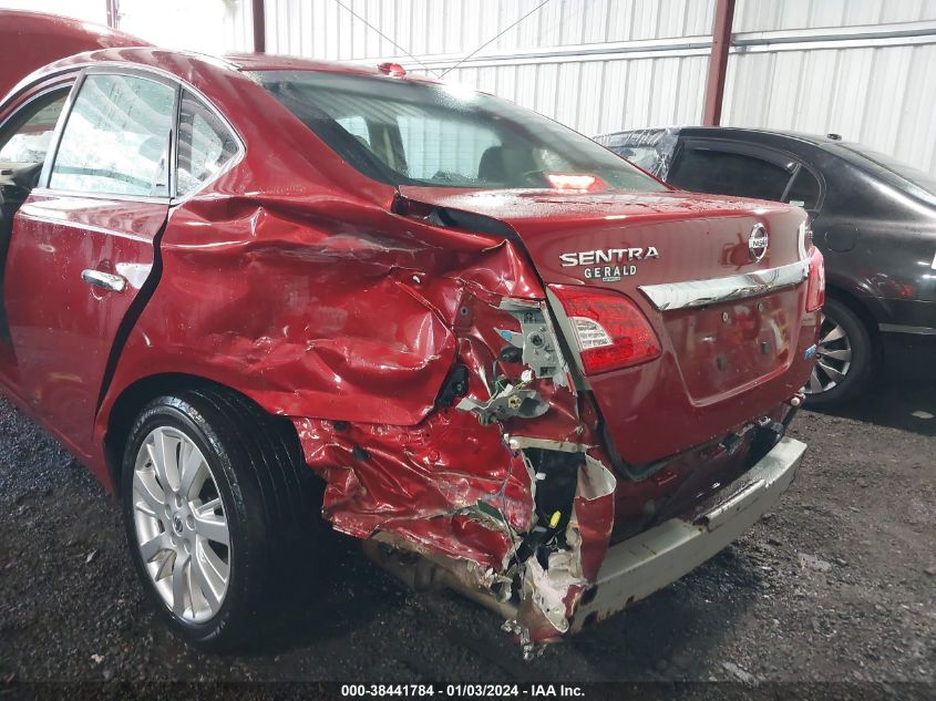 2014 NISSAN SENTRA SL - 3N1AB7AP0EY276584