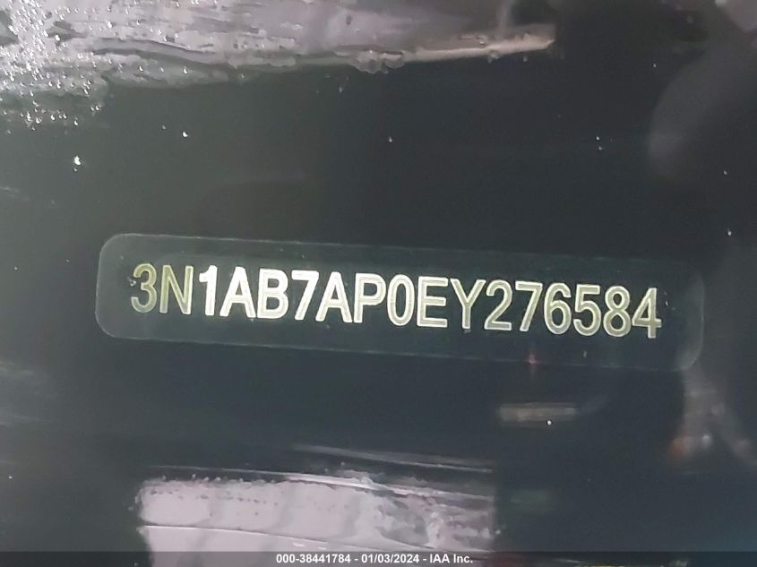 2014 NISSAN SENTRA SL - 3N1AB7AP0EY276584