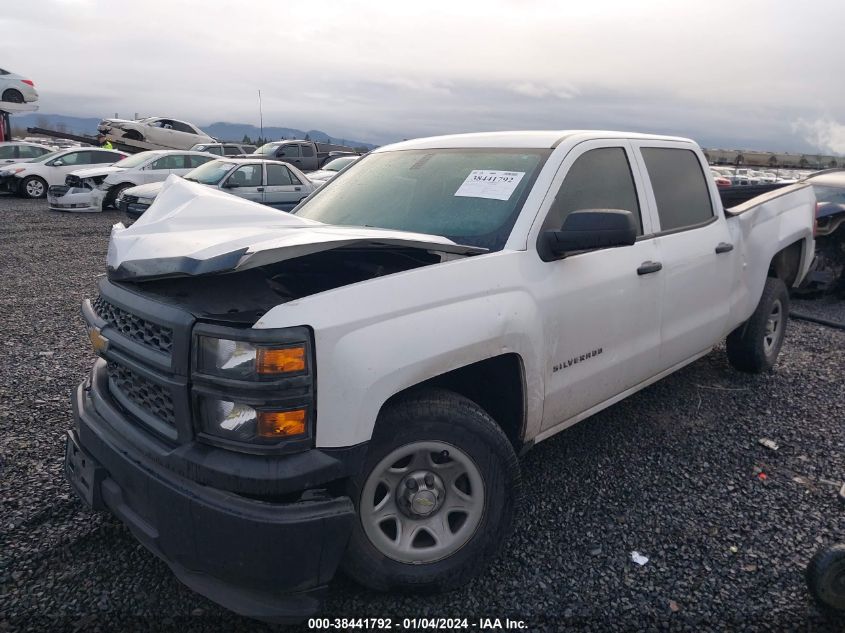 2014 CHEVROLET SILVERADO 1500 WORK TRUCK 1WT - 3GCPCPEH2EG438115