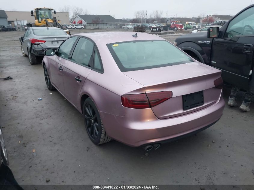 WAUFFAFL5DN050799 | 2013 AUDI A4