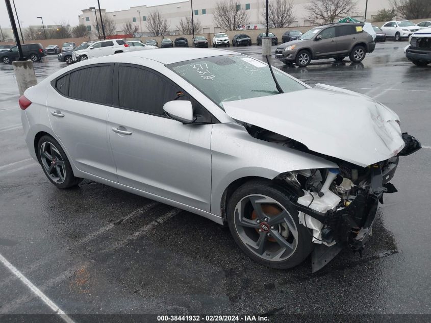 2018 HYUNDAI ELANTRA SE - KMHD74LF6JU520486