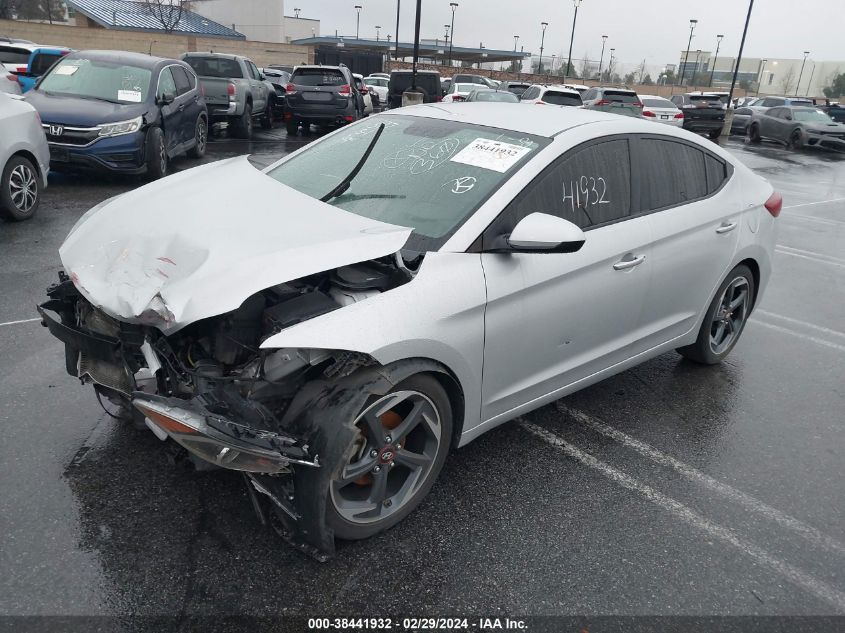 2018 HYUNDAI ELANTRA SE - KMHD74LF6JU520486