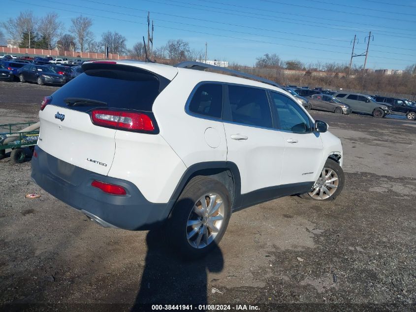 2016 JEEP CHEROKEE LIMITED - 1C4PJMDS4GW102360