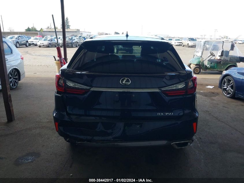 2018 LEXUS RX 350 - 2T2BZMCA1JC141561