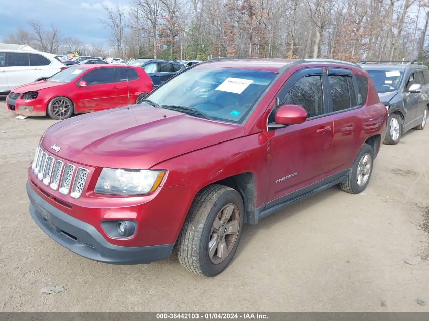 2017 JEEP COMPASS LATITUDE - 1C4NJCEB4HD160403