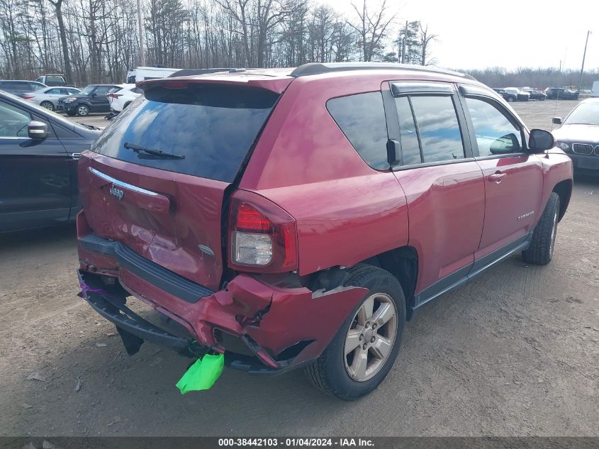 2017 JEEP COMPASS LATITUDE - 1C4NJCEB4HD160403