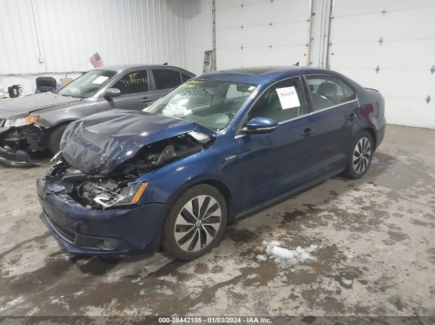 2013 VOLKSWAGEN JETTA HYBRID SE/SEL/SEL PREMIUM 3VW637AJ9DM289011