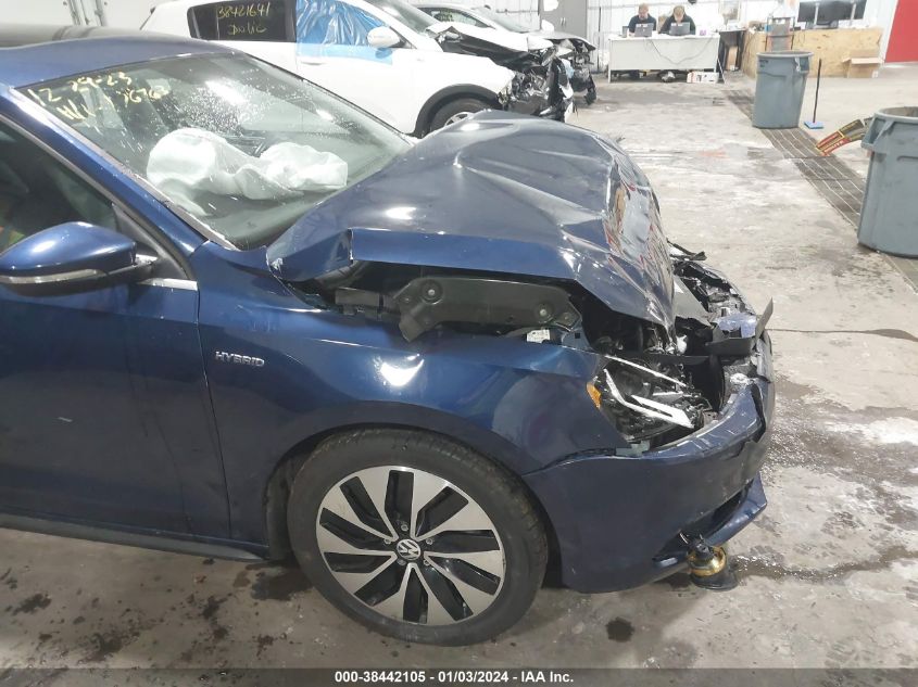 2013 VOLKSWAGEN JETTA HYBRID SE/SEL/SEL PREMIUM 3VW637AJ9DM289011