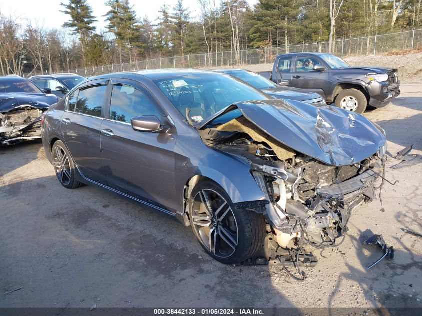 2016 HONDA ACCORD SPORT - 1HGCR2F57GA189964