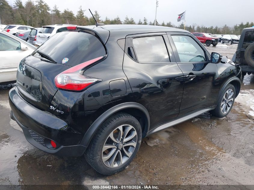 2017 NISSAN JUKE SV - JN8AF5MV6HT754377