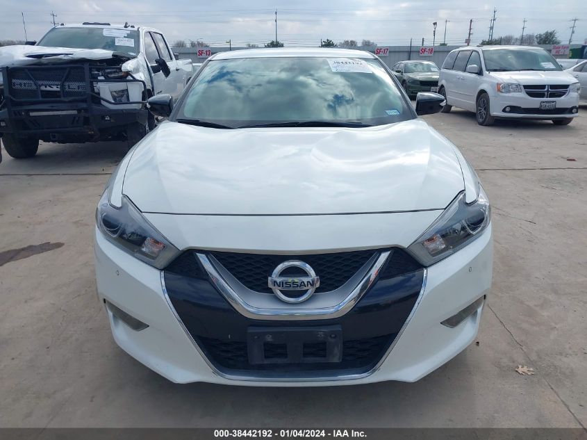2017 NISSAN MAXIMA 3.5 SR - 1N4AA6AP9HC397742