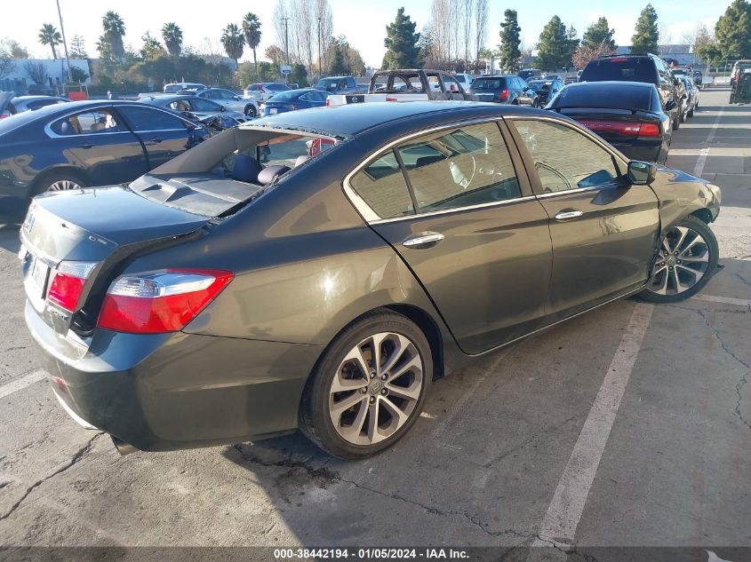 2015 HONDA ACCORD SPORT - 1HGCR2F5XFA037160