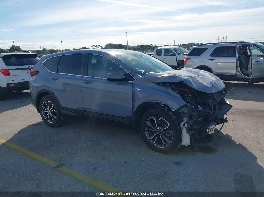 2021 HONDA CR-V HYBRID EX-L - 7FART6H83ME028737