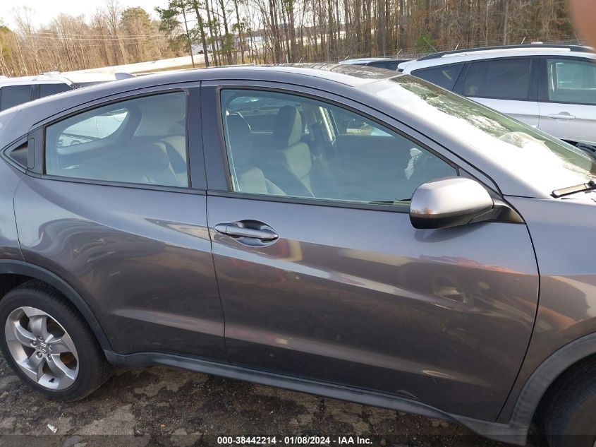 2019 HONDA HR-V LX - 3CZRU5H33KG700143