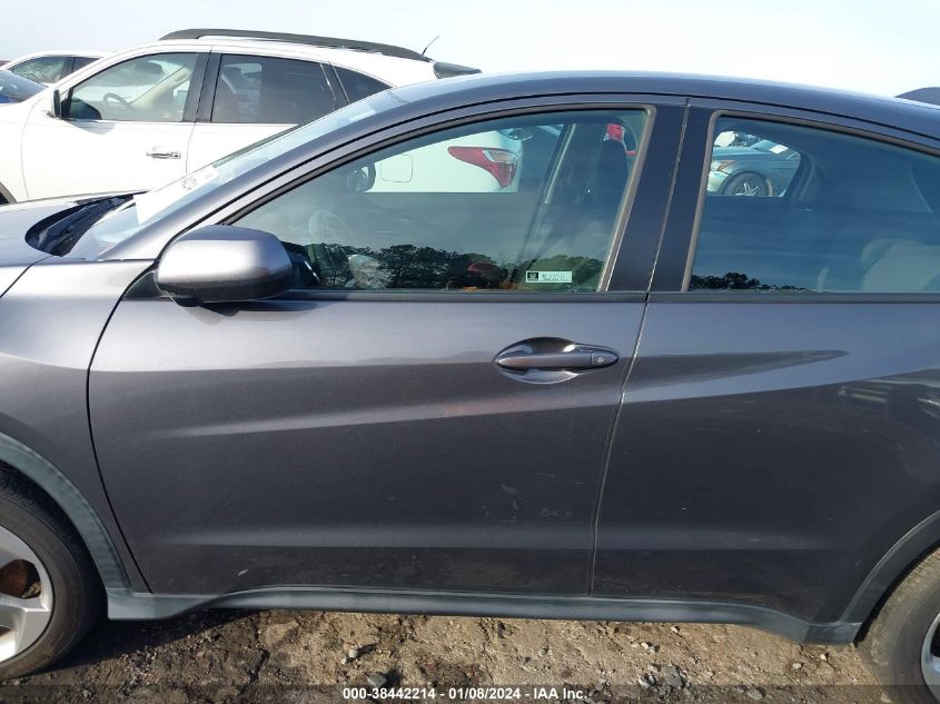 2019 HONDA HR-V LX - 3CZRU5H33KG700143