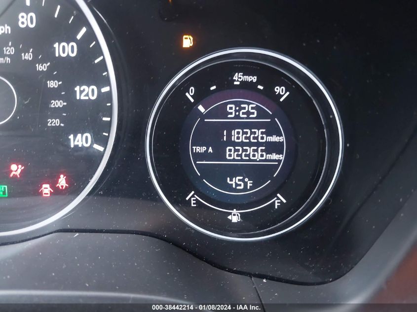 2019 HONDA HR-V LX - 3CZRU5H33KG700143