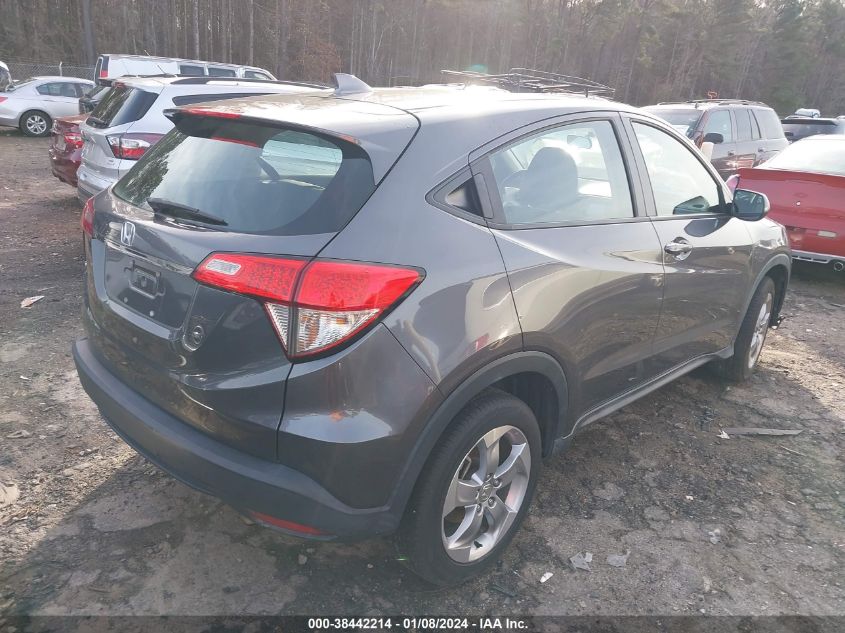 2019 HONDA HR-V LX - 3CZRU5H33KG700143