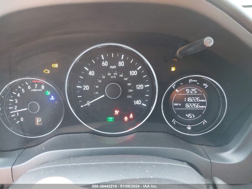 2019 HONDA HR-V LX - 3CZRU5H33KG700143