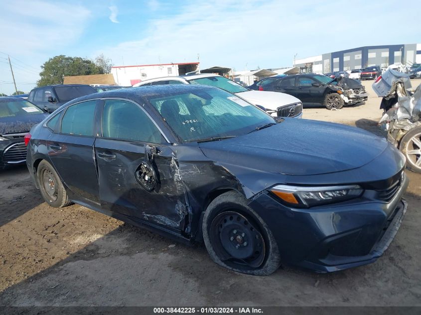 2022 HONDA CIVIC LX - 2HGFE2F22NH545668