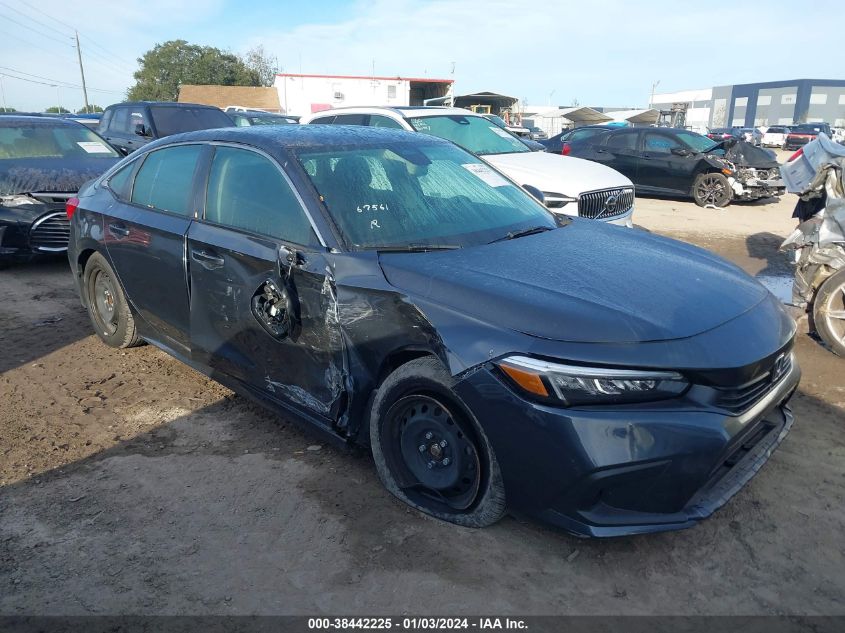 2HGFE2F22NH545668 | 2022 HONDA CIVIC