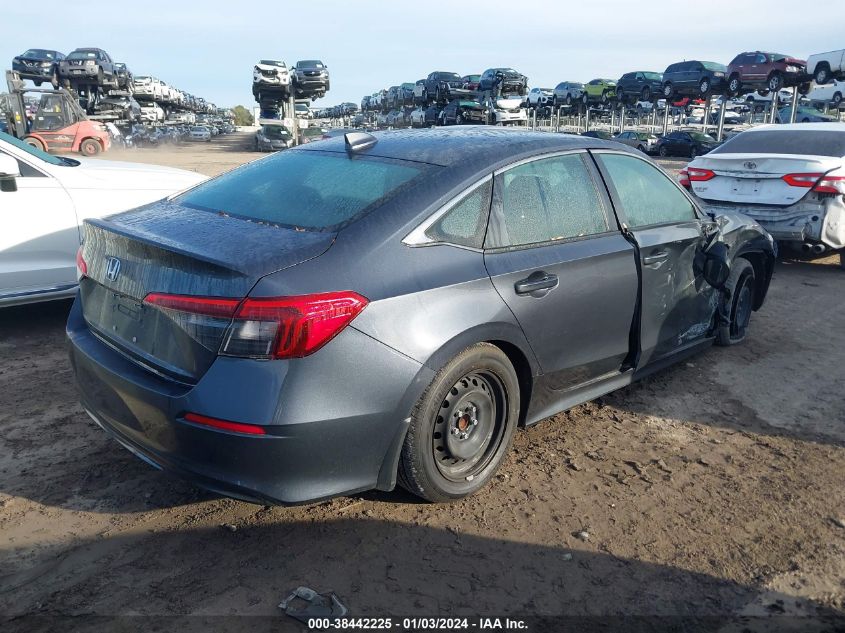 2022 HONDA CIVIC LX - 2HGFE2F22NH545668