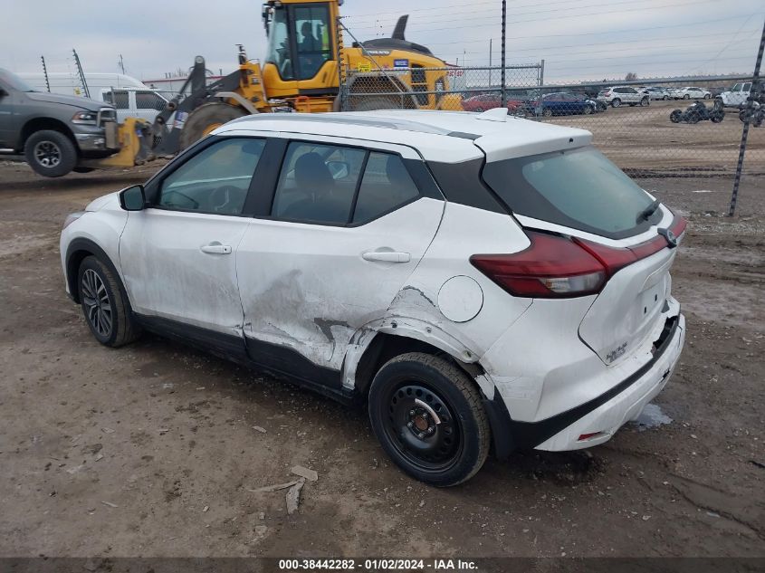 2022 NISSAN KICKS SV XTRONIC CVT - 3N1CP5CV9NL485216