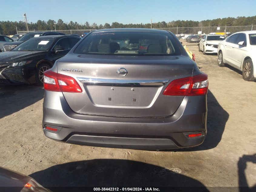 2017 NISSAN SENTRA S/SV/SR/SL 3N1AB7AD8HY300067