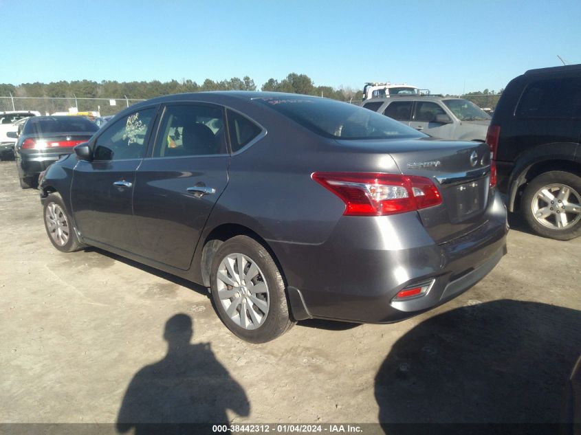 2017 NISSAN SENTRA S/SV/SR/SL 3N1AB7AD8HY300067