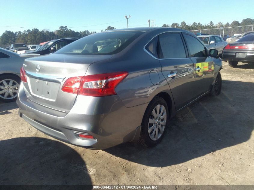 2017 NISSAN SENTRA S/SV/SR/SL 3N1AB7AD8HY300067