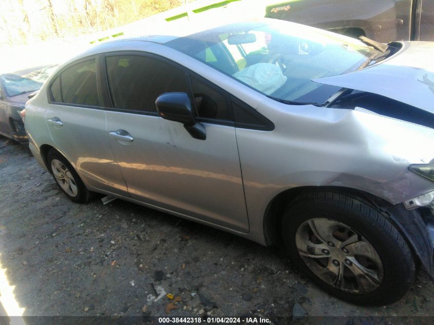 2015 HONDA CIVIC LX - 19XFB2F50FE094710