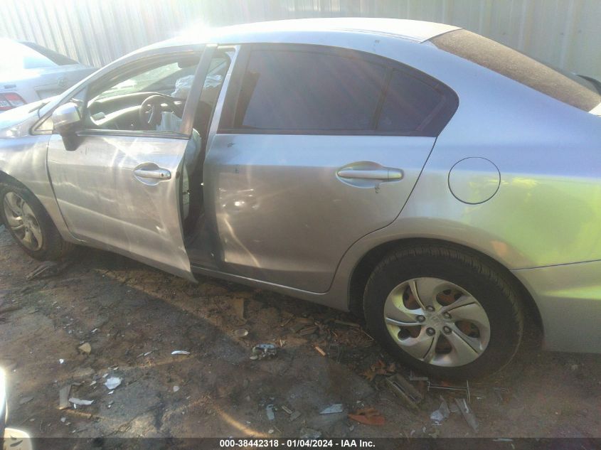 2015 HONDA CIVIC LX - 19XFB2F50FE094710
