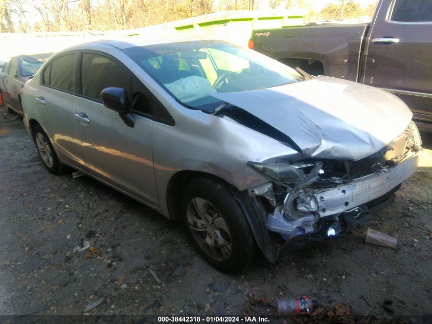 2015 HONDA CIVIC LX - 19XFB2F50FE094710