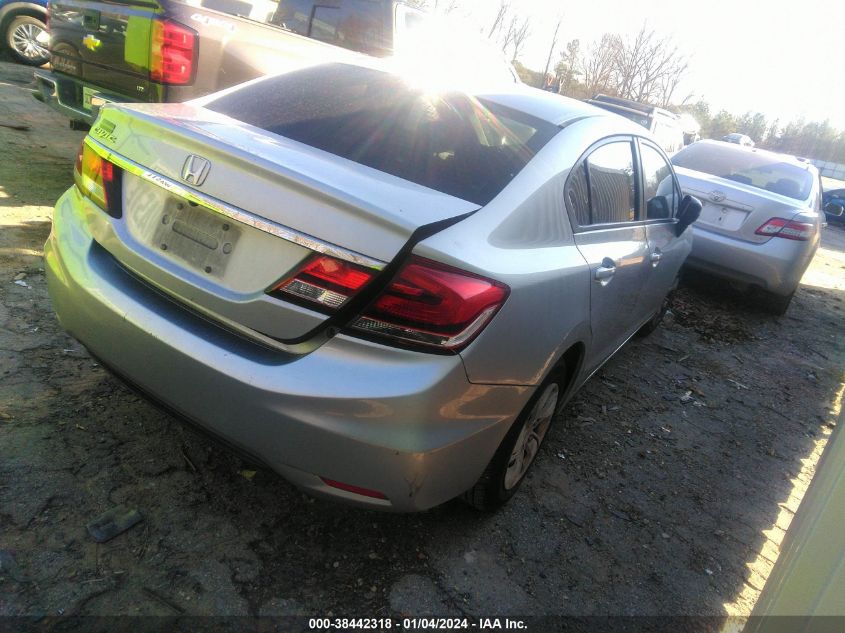 2015 HONDA CIVIC LX - 19XFB2F50FE094710