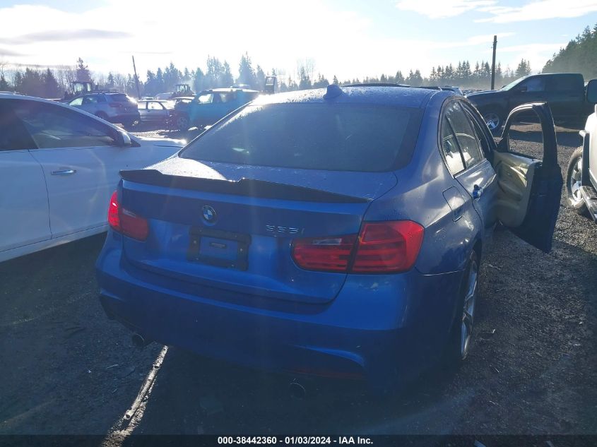 2014 BMW 335I XDRIVE WBA3B9C5XEP458501