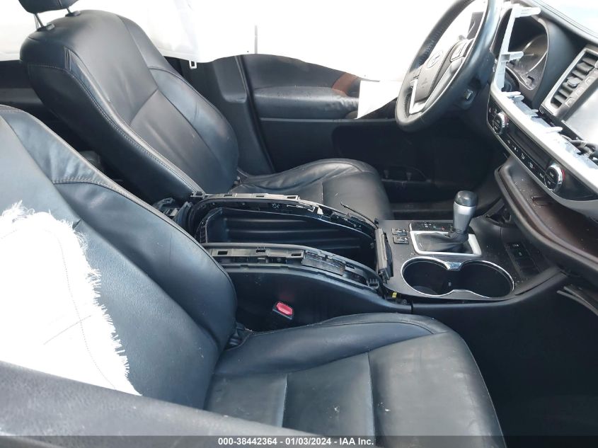 2015 TOYOTA HIGHLANDER XLE - 5TDKKRFHXFS041391