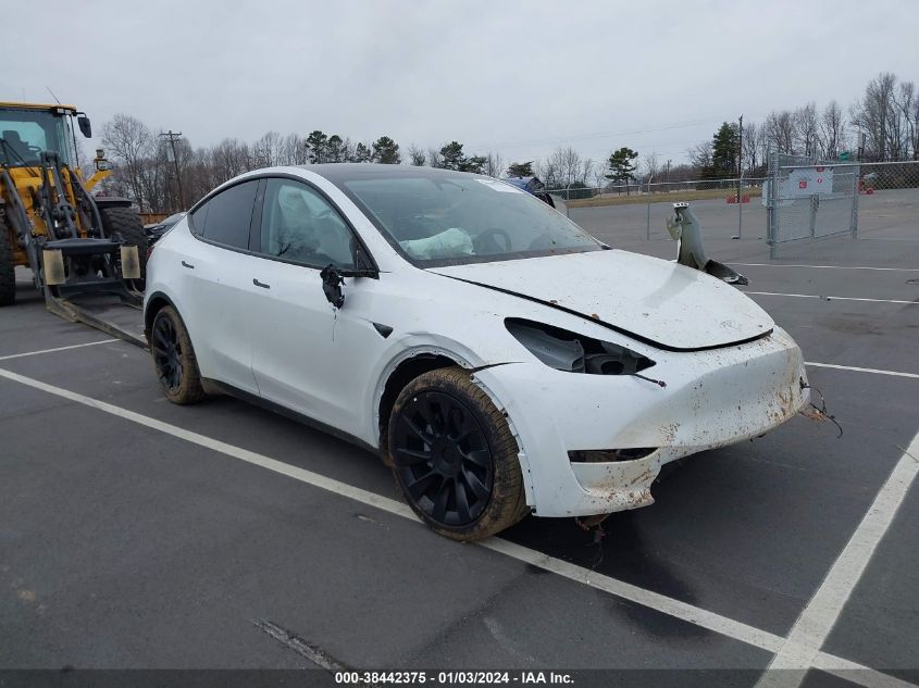 2023 TESLA MODEL Y AWD/LONG RANGE DUAL MOTOR ALL-WHEEL DRIVE - 7SAYGDEE2PA161102