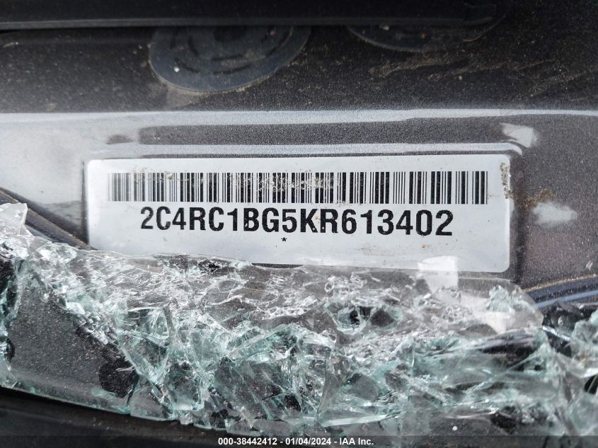 2019 CHRYSLER PACIFICA TOURING L - 2C4RC1BG5KR613402