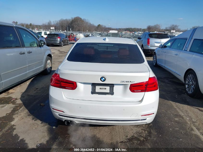 2017 BMW 330E IPERFORMANCE - WBA8E1C3XHK895476