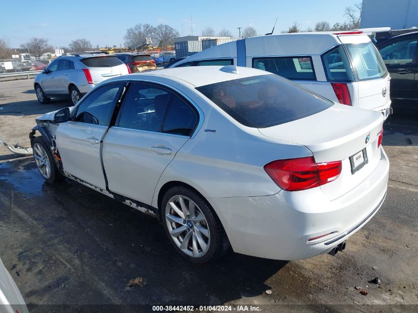 2017 BMW 330E IPERFORMANCE - WBA8E1C3XHK895476