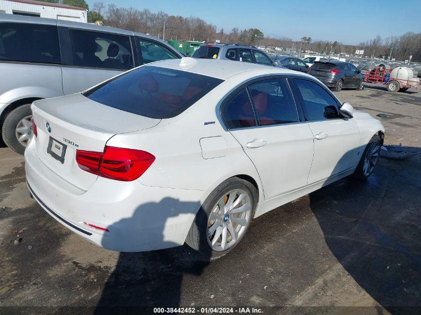 2017 BMW 330E IPERFORMANCE - WBA8E1C3XHK895476