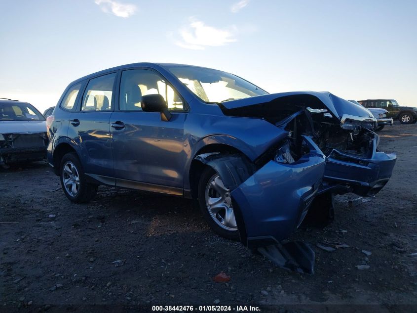 2018 SUBARU FORESTER 2.5I - JF2SJAAC2JG525270