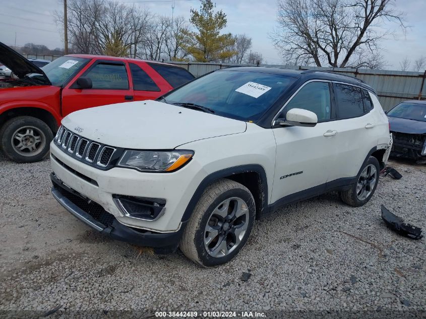 2018 JEEP COMPASS LIMITED - 3C4NJDCB2JT396850
