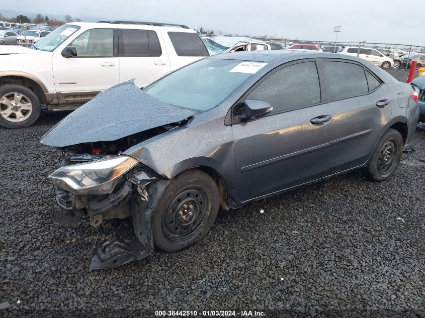 2015 TOYOTA COROLLA S PLUS - 5YFBURHE6FP349910