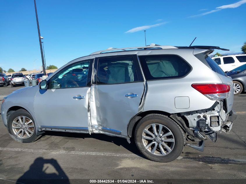 2015 NISSAN PATHFINDER SL - 5N1AR2MN1FC602324